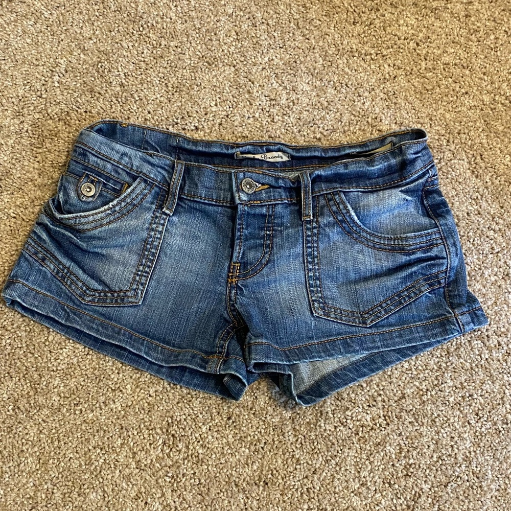 Lucky Brand Low Rise Jean Shorts